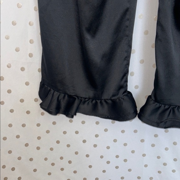 Victoria's Secret Black Ruffle Hem Shapewear Pants - Picture 3 of 10